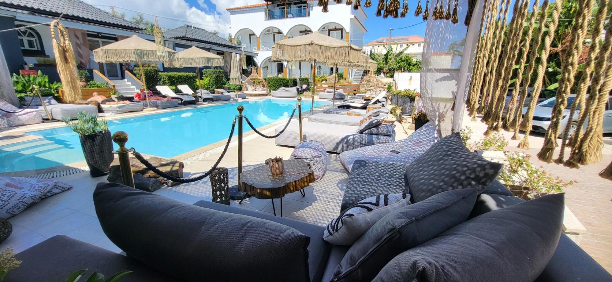 אמודי Villa Corali Apartments Sea Breath & Pool מראה חיצוני תמונה